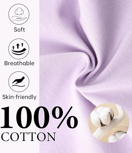 Image of CF Womens 100% Cotton Pajamas Set Button Down Pjs Sets Short Sleeve Top & Long Pants Sleepwear Comfy Loungewear with Pockets