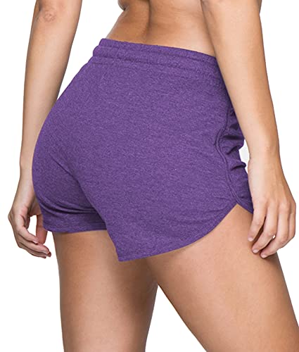 Image of Colosseum Active Women's Simone Cotton Blend Yoga and Running Shorts
