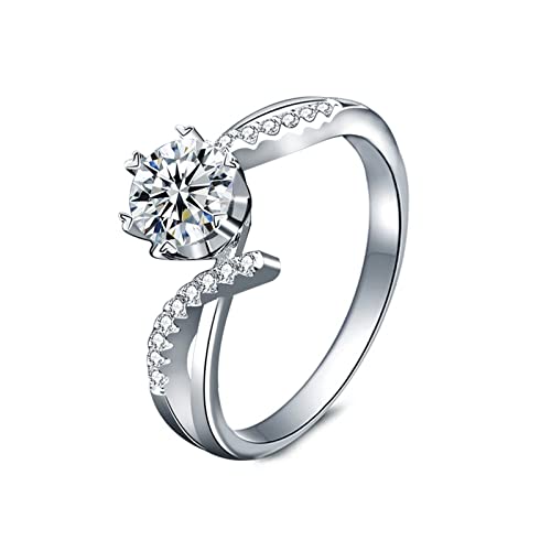 Bague moissanite KnSam : finie la peur de perdre vos bijoux avec cet anneau tordu 1ct