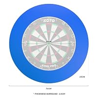 KOTO - 4 PCS Dartscheibe Surround Blau, Dartscheibengröße, Dart Schutzring – Ansicht 3