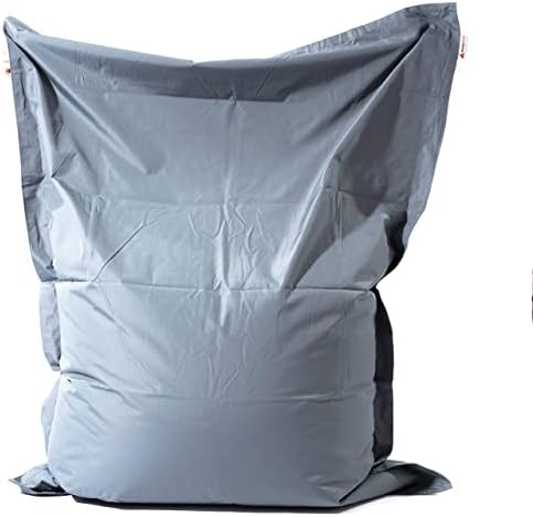 HH Home Hut Giant BeanBag Outdoor Garden Extra Large Chair Indoor Living Room Bean Bags Water Resistant Massive Floor Cushion Lounger XXL (Blue)