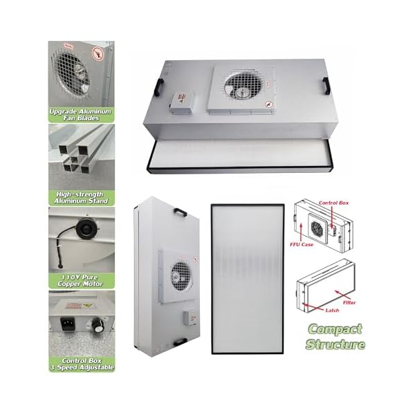 INTSUPERMAI-Vertical-Laminar-Flow-Hood-Air-Flow-Clean-Bench-Workstation-with-HEPA-Aluminum-Blade-Fan-Rated-Air-Volume-706cfm-Dust-Free-Room-Workshop-for-Dust-Free-Work-Operatiom-110V INTSUPERMAI-Vertical-Laminar-Flow-Hood-Air-Flow-Clean-Bench-Workstation-with-HEPA-Aluminum-Blade-Fan-Rated-Air-Volume-706cfm-Dust-Free-Room-Workshop-for-Dust-Free-Work-Operatiom-110V