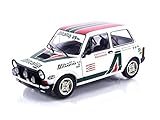 autobianchi a112 abarth Sammelauto Miniaturauto Solido - Autobianchi A112 MK5 Abarth Kein Miniaturauto der Kollektion, 1803803, White/Green/Red, 1/18