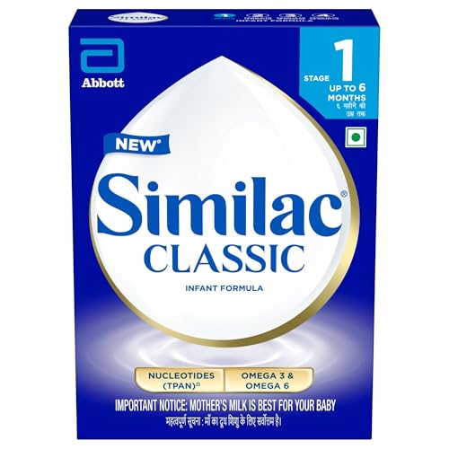Image of Similac Classic Stage 1 (Up to 6 months) Infant Formula -400 Gms Powder