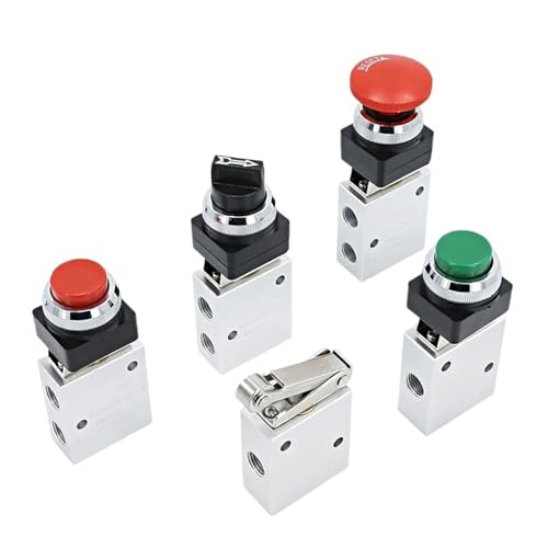 Válvula manual JM-05 de dos posiciones para un control neumático sin esfuerzo 2