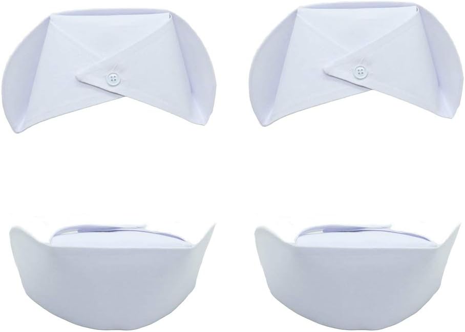 3PCS nurses'caps/Red Cross Nurses' caps - Accessories for nurses'clothes/Female Nurses' caps (White)