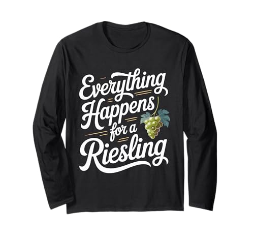 Vino Diciendo Amante Vino Everything Happens For A Riesling Manga Larga