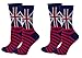 3 Pairs 2 Pairs or 1 Pairs Women Mans Flag Print Colorful Funky Casual Cotton Crew Socks