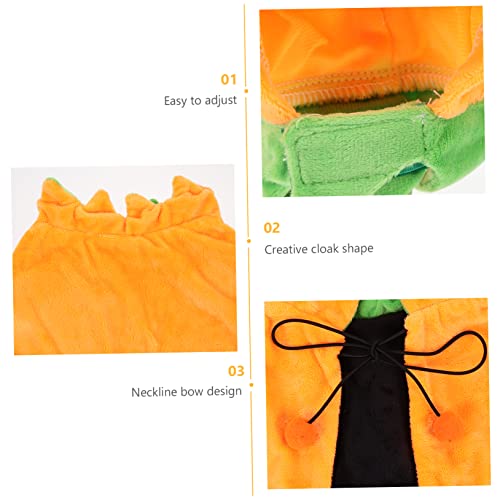 Set disfraz de capa y sombrero Halloween para perros y gatos miniatura 7