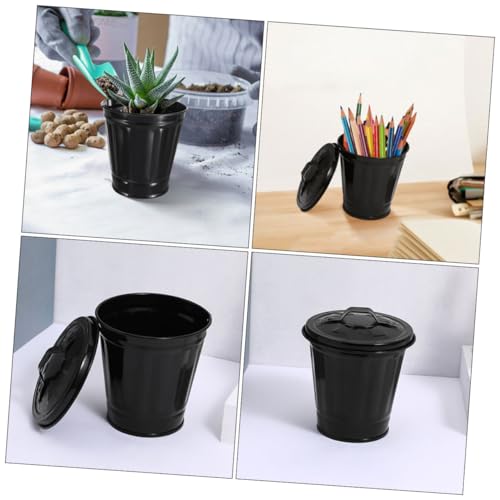 3Pcs Linda Caneca de Escritorio con Tapa Versátil para Oficina miniatura 6