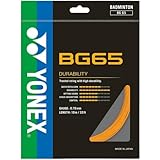 Yonex BG 65 Badminton String - Orange