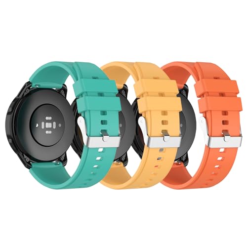 MIJOBS 3PCS Straps Compatible with Xiaomi Watch S1 Active Wristband Xiaomi Watch S1, Xiami Mi Watch Color, Mi Watch Sport - Image 2