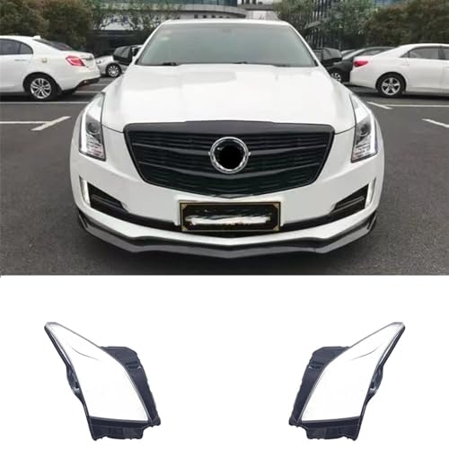 Abat-jour en verre de phare Cadillac ATS protection avant gauche