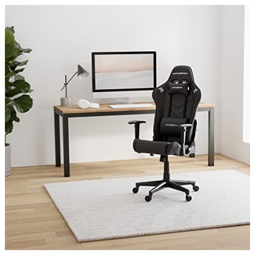 DXRacer PRINCE L Gaming Stuhl Schwarz