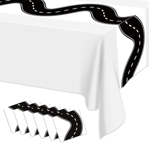 6 Piezas para Caminos De Mesa De Carreras