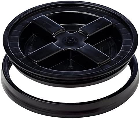 Gamma Seal Lid, Black - 3 Pack