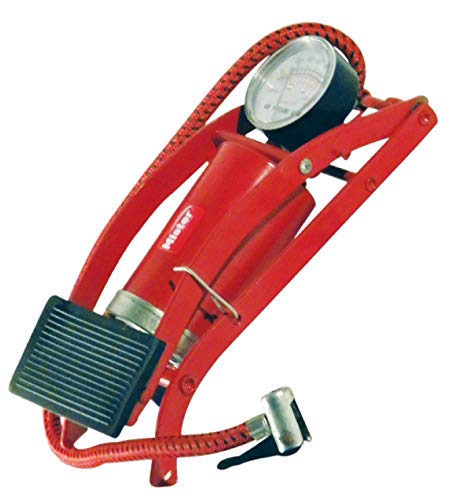Bomba de Ar com Manômetro Pedal Mister