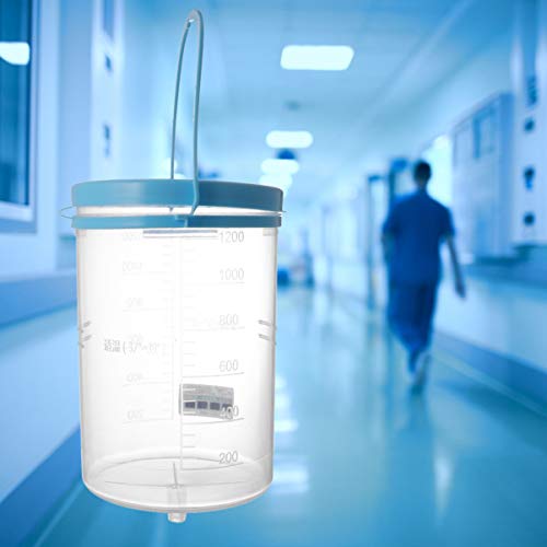 Kit de enema reutilizável de silicone ExCEART para limpeza de enema em casa e cólon, 1200 ml