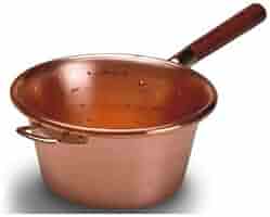 Paiolo In Rame Con Manico Lungo 20cm - Pentola Con Coperchio, Per Cucina Tradizionale - Foto 7