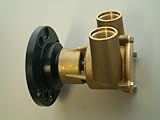 Seewasserpumpe für Bootsmotoren von Volvo Penta passt für V6 und V8 Benzinmotoren ersetzt 857451-9 und 856952-7 sowie 3860703 Die Pumpe wird komplett mit Flanschscheibe geliefert