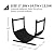 SCENDOR 17.5" Firewood Log Rack for Firewood, U-Shaped Heavy-Duty Iron Log Rack Stacking Rack Storage Rack Indoor Outdoor