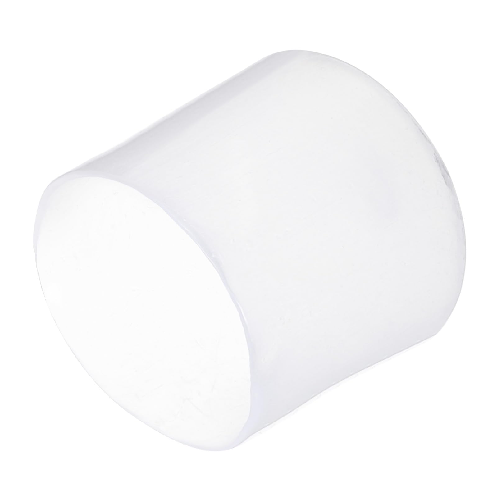 uxcell 20pcs Rubber End Caps 32mm ID Vinyl PVC Round Tube Bolt Cap Cover Screw Thread Protectors Clear
