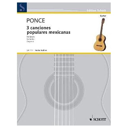 Canciones populares mexicanas(3) guitare