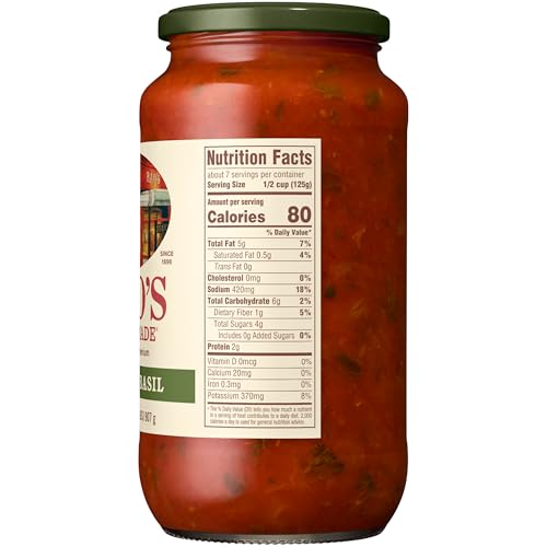 Image of Rao's Homemade Tomato Basil Sauce Made with Italian Tomatoes, 32 oz