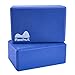 REEHUT Blocs de Yoga Block Briques Yoga Pilates Bio en Mousse EVA Haute Densité Léger Confortable Antidérapant (Bleu - 2)