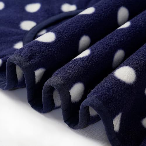 Image of Toddler Boys Girls Fleece Jacket Lightweight Fall Spring 2-12 Years | Soft Anti-Pilling Fleece, Easy Zip-Up, Hand-Warm Pockets, Windproof Stand Collar, Wear Alone or as Layer, Ideal for School