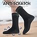 Soxicoa Neoprene Socks Women Men Kids Youth,3mm Anti-Slip Diving Socks for Beach Volleyball Sand Soccer Sock,Snorkeling Fin Wading Surf Shoes Water Sock Black