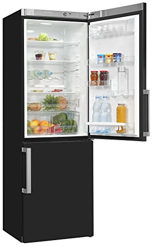 Exquisit-Frigorifico-combi-KGC35-H-280E-negro-292-litros-de-volumen-Negro-185×60