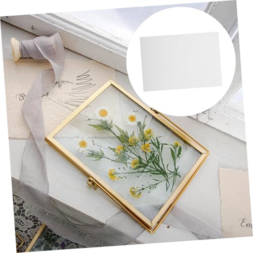 Préservation des couleurs naturelles pour presse à fleurs : kit 6 cotons - 6