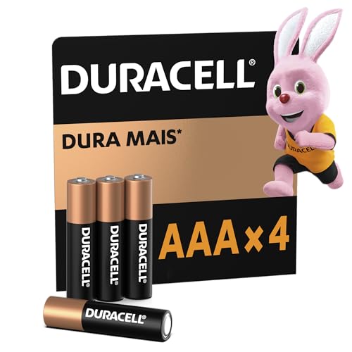 Duracell Pilha Alcalina Aaa Palito Duracell Com 4 Unidades