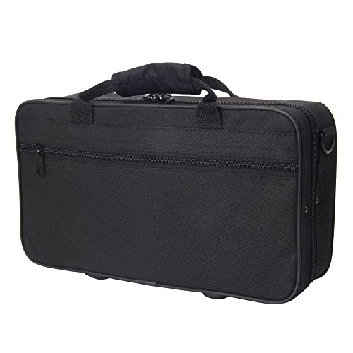 Guangshuohui Clarinet Case Bag,Portable Lightweight Square Messenger Case For Clarinet,Black #TOP2