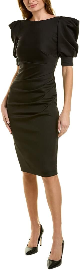 Black Halo Womens Zella Cocktail Sheath
