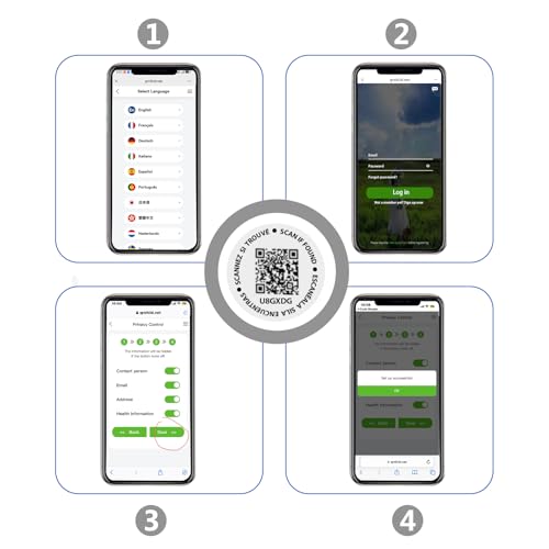 QR Code Dog Tags for Pets | Easy-to-use Dog Identity ID Tags UK | Real-time scan alerts | Shareable Pet Profile | No Subscription or Fees - Image 5
