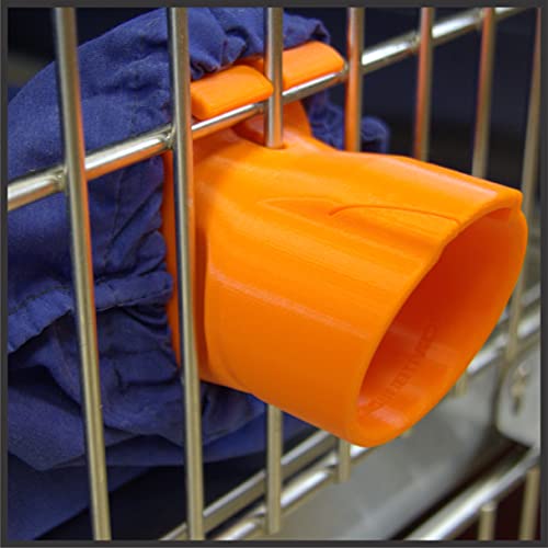 Image of S I Schaller Industries Veterinary Patient Warming Cage Door Adapter - Bair Hugger Model 675 Compatible - Cloth Blankets - Easy Installation, Essential for Patient Warming Systems