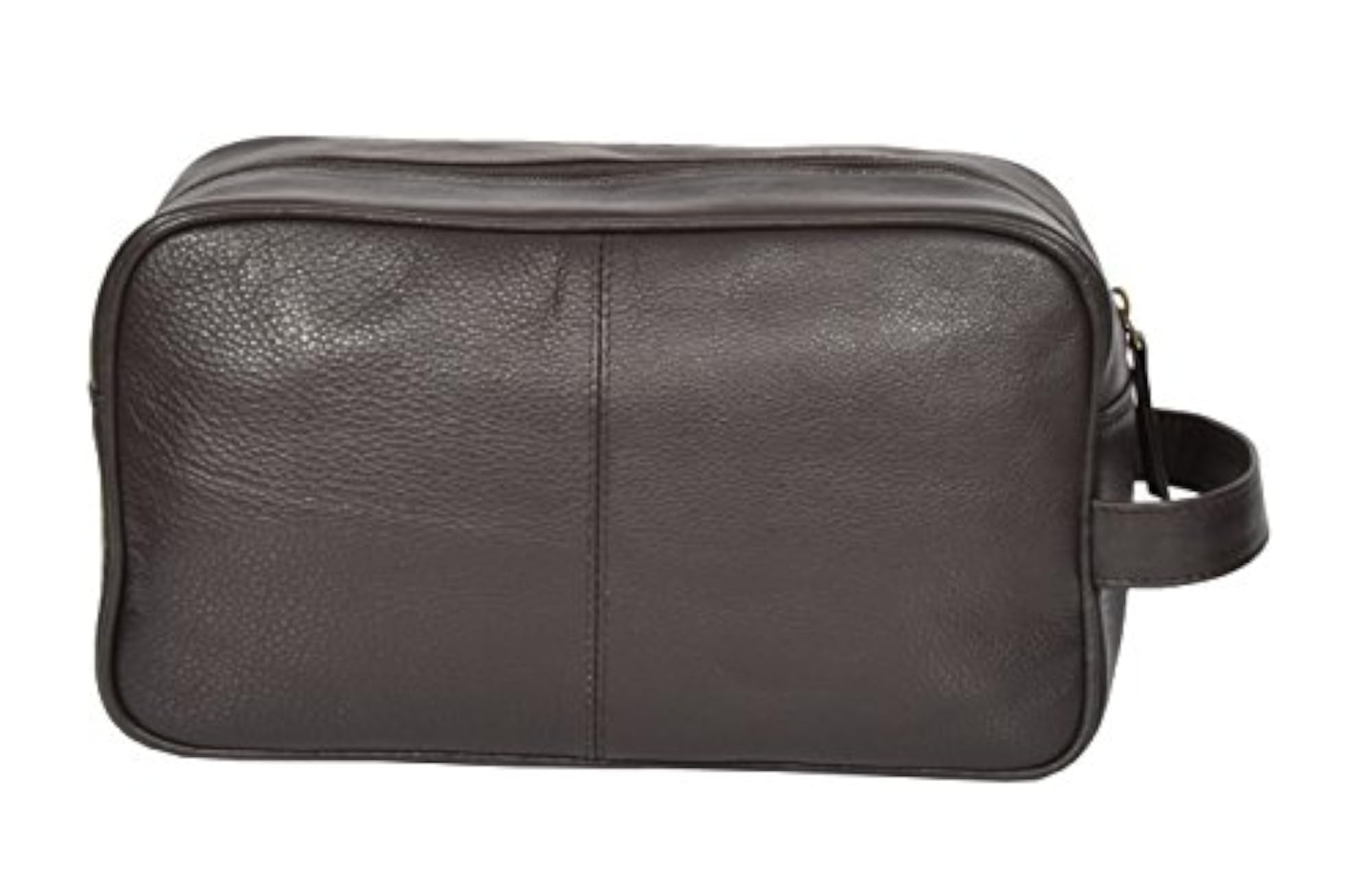 Wash Leather Bag for Men's Travel Toiletry Kit