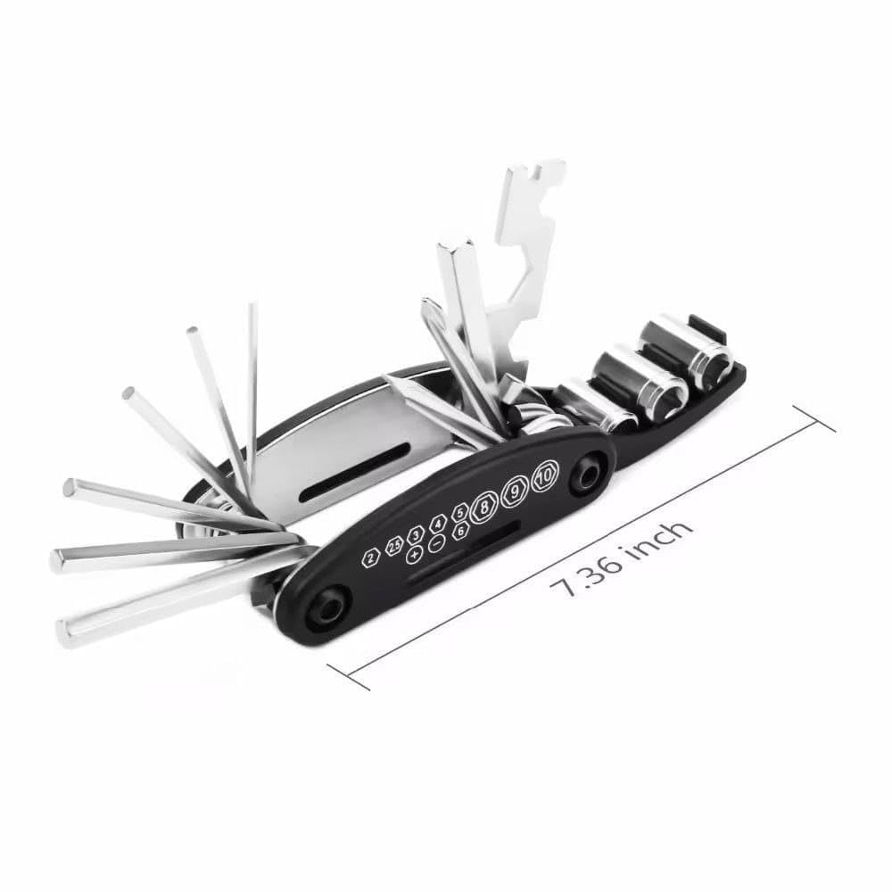 H&D PIPALIYA Cycle Puncture Kit Bike Repair Tool Kit, Functional Multifunctional 3