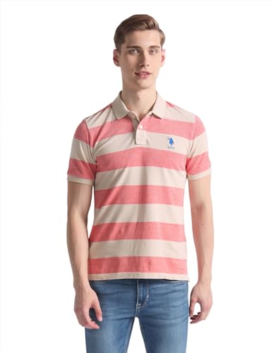 Image of U.S. Polo ASSN. Men's Cotton Slim Fit Shirt