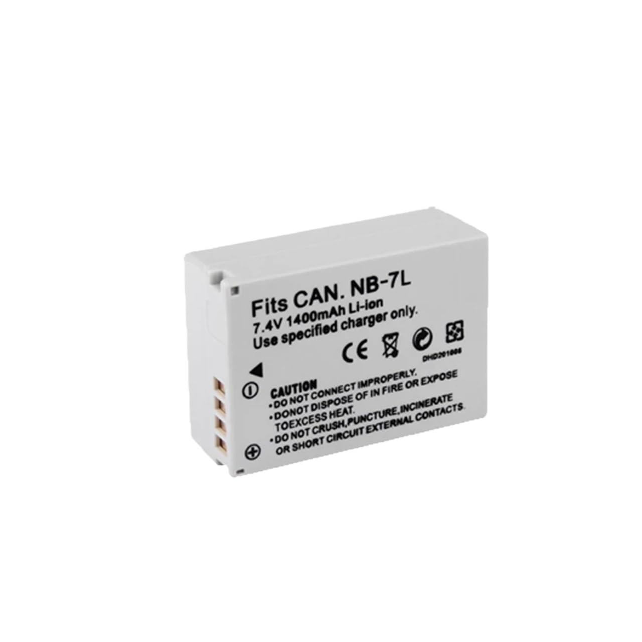 Batterie NB-7L compatible Canon PowerShot G12 G10 G11 SX30IS 1400mAh