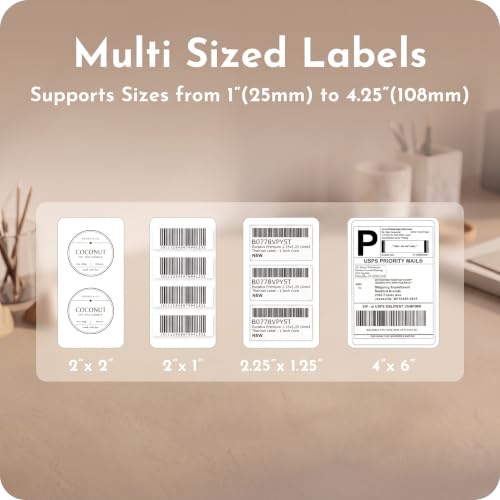 Pixra Store Pixra P30 Pro Wireless Bluetooth Thermal Label Printer & - Image 5