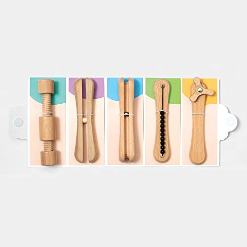 Relish - Adult Fidget Toys, Fidget Widget Wooden Toy Set – Alzheimers & Dementia Sensory Products, Activities For Elderly/Seniors #TOP5