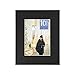 Golden State Art, Pack of 10 Black 8x10 Slip-in Pre-Adhesive Photo Mat for 5x7 Picture with Backing Board pre-Assembled, Includes Clear Bags