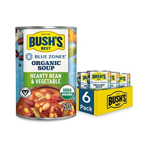 BUSH'S BEST Blue Zones Vegetable Soup Cover
