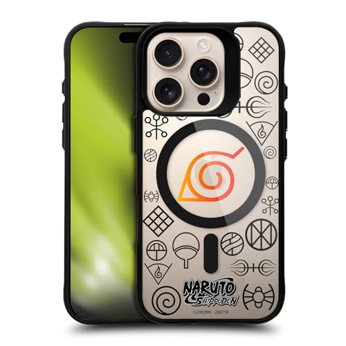 Coque antichoc iPhone 16 Pro Naruto Shippuden bumper de protection robuste MagSafe