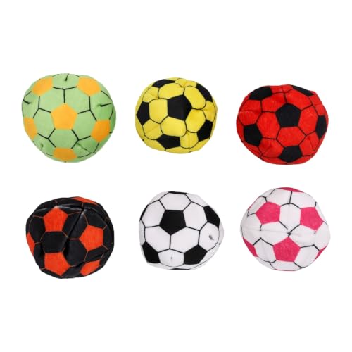 Hacky sacks con costuras dobles y patrones hexagonales antidesgaste 5