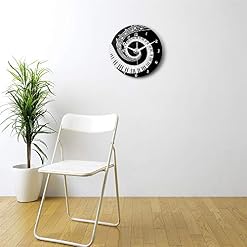 REFURBISHHOUSE Elegant Piano ClÉ Horloge Notes De Musique Vague Horloge Murale Moderne Ronde sans Batterie Acrylique Blanc - Les Beatles, Paul McCartney, John Lennon, RIngo Starr, George Harrison REFURBISHHOUSE Elegant Piano ClÉ Horloge Notes De Musique Vague Horloge Murale Moderne Ronde sans Batterie Acrylique Blanc – Image 4