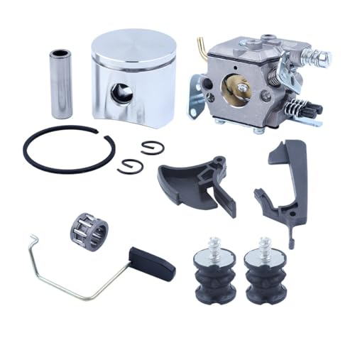 Plus de calage : kit carburateur et piston 38 mm pour tronçonneuses modèles 136 137 141 142 E